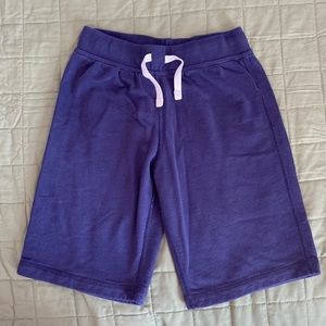 Hanna Andersson navy blue jersey shorts
